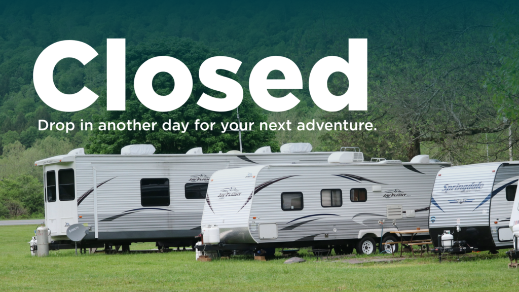 Closed for State Fair Camping