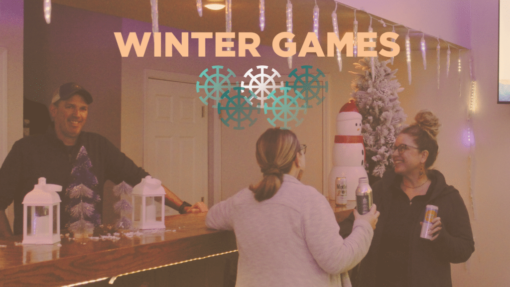 Winter Games watch party at Sleepy Hollow.